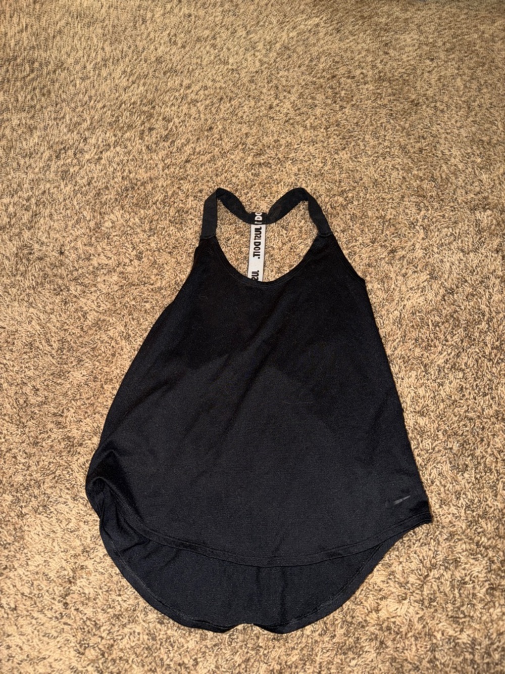 Nike Dri-Fit Black Racerback Training Tank Top